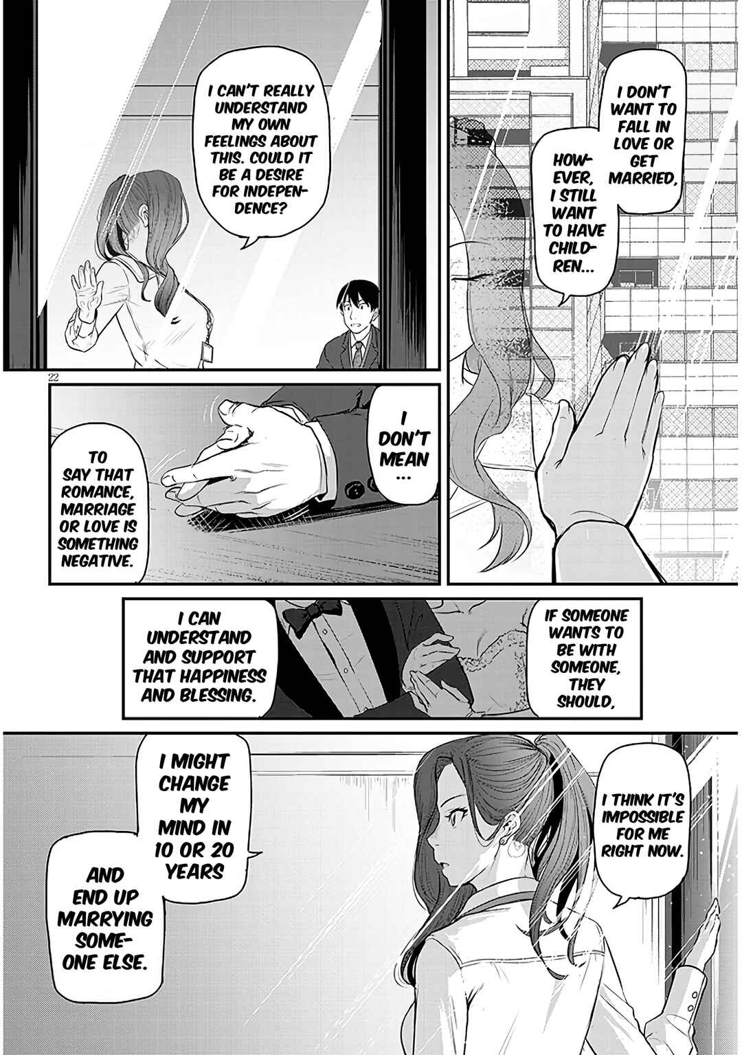 Page 24 Chapter 2 Shigoto Kaeri, Dokushin no Bijin Doushi ni Tanomarete