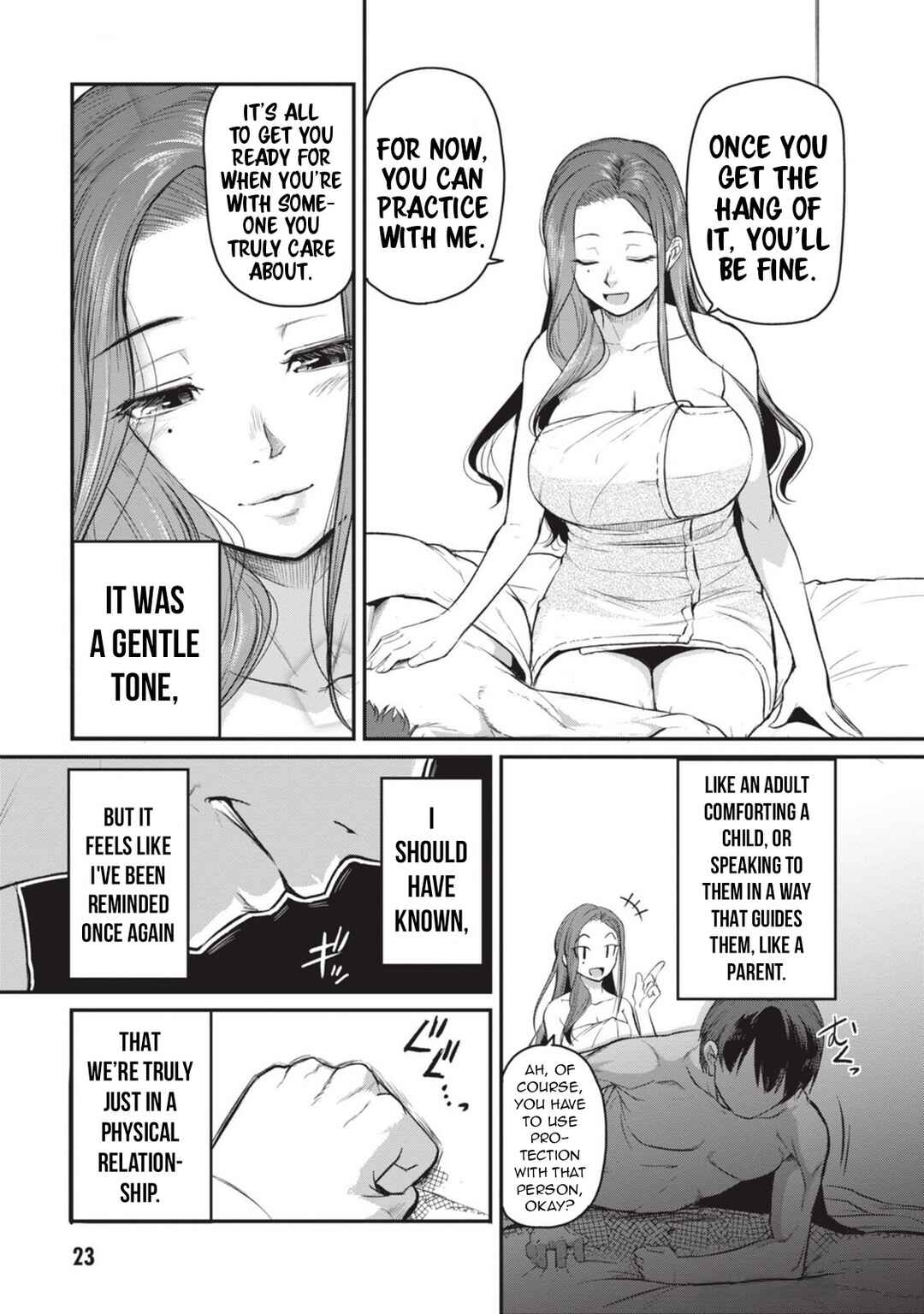 Page 22 Chapter 6 Shigoto Kaeri, Dokushin no Bijin Doushi ni Tanomarete