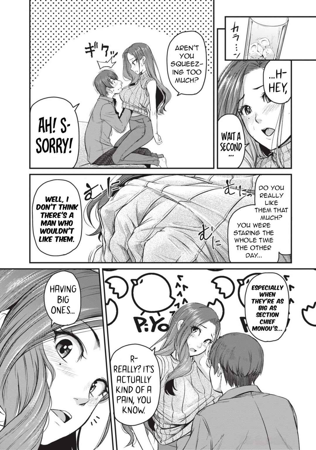 Page 9 Chapter 6 Shigoto Kaeri, Dokushin no Bijin Doushi ni Tanomarete