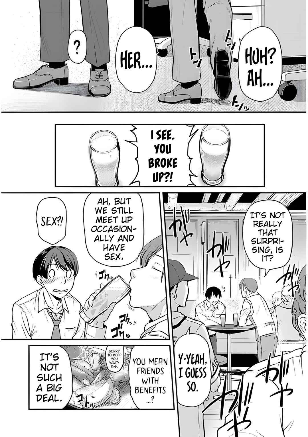 Page 5 Chapter 3 Shigoto Kaeri, Dokushin no Bijin Doushi ni Tanomarete