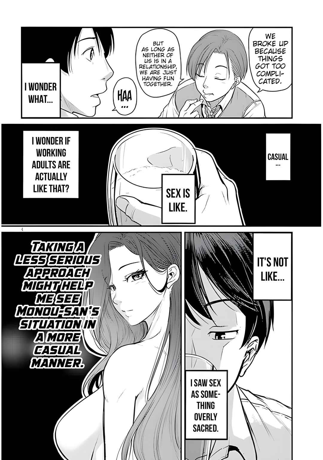 Page 6 Chapter 3 Shigoto Kaeri, Dokushin no Bijin Doushi ni Tanomarete