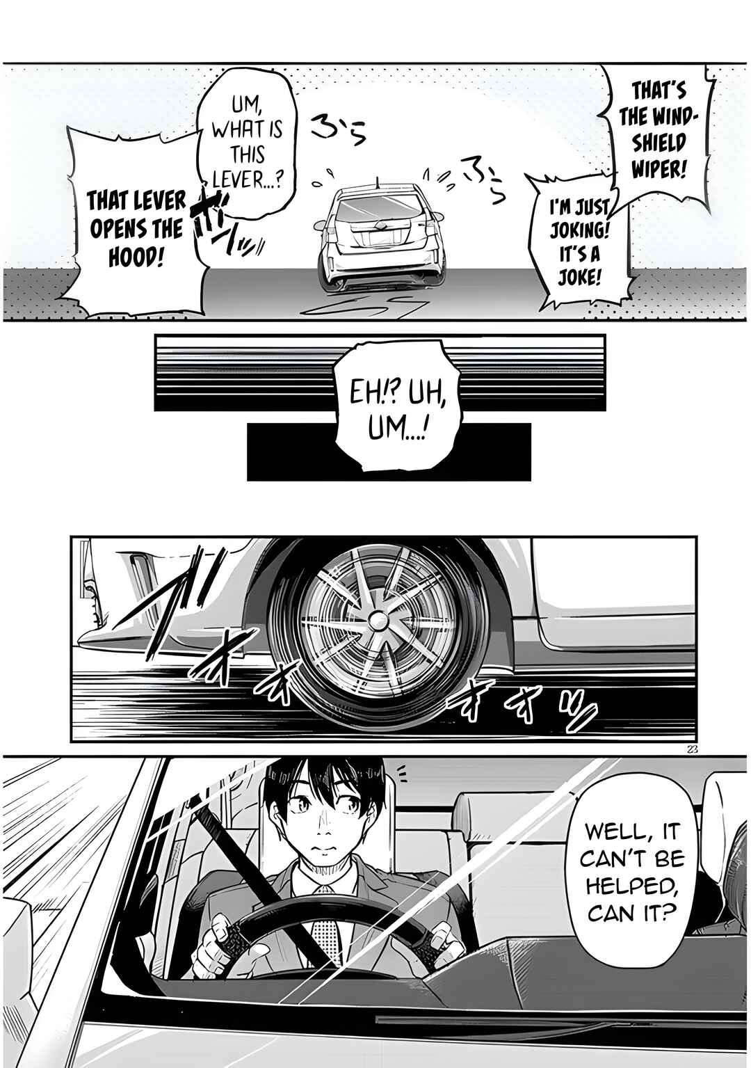 Page 25 Chapter 4 Shigoto Kaeri, Dokushin no Bijin Doushi ni Tanomarete