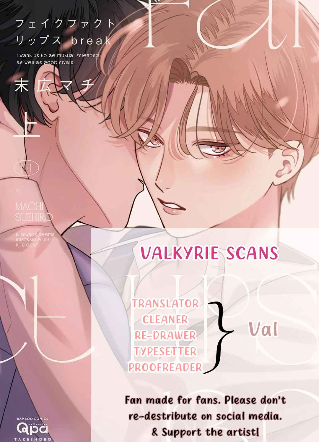 Page 1 Chapter 5 Fake Fact Lips break
