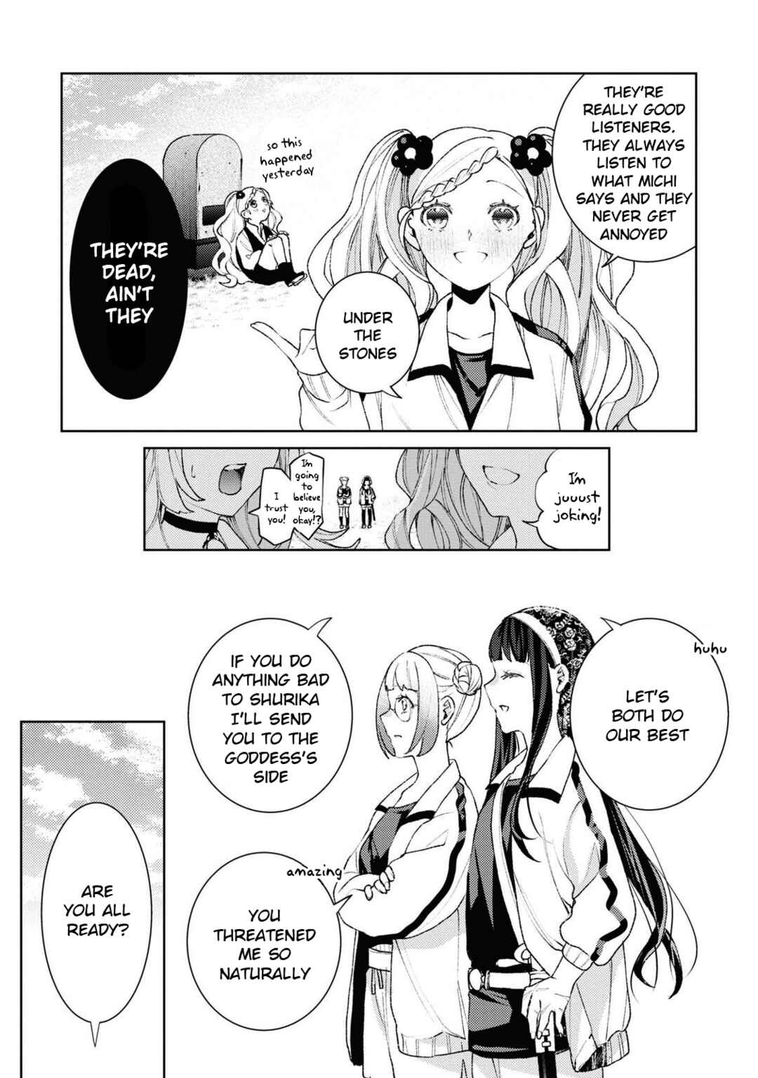 Page 17 Chapter 3 Shikabane Shoujo to Ai ga Omoi Sei-kishi no Toubatsu Gakuen Life