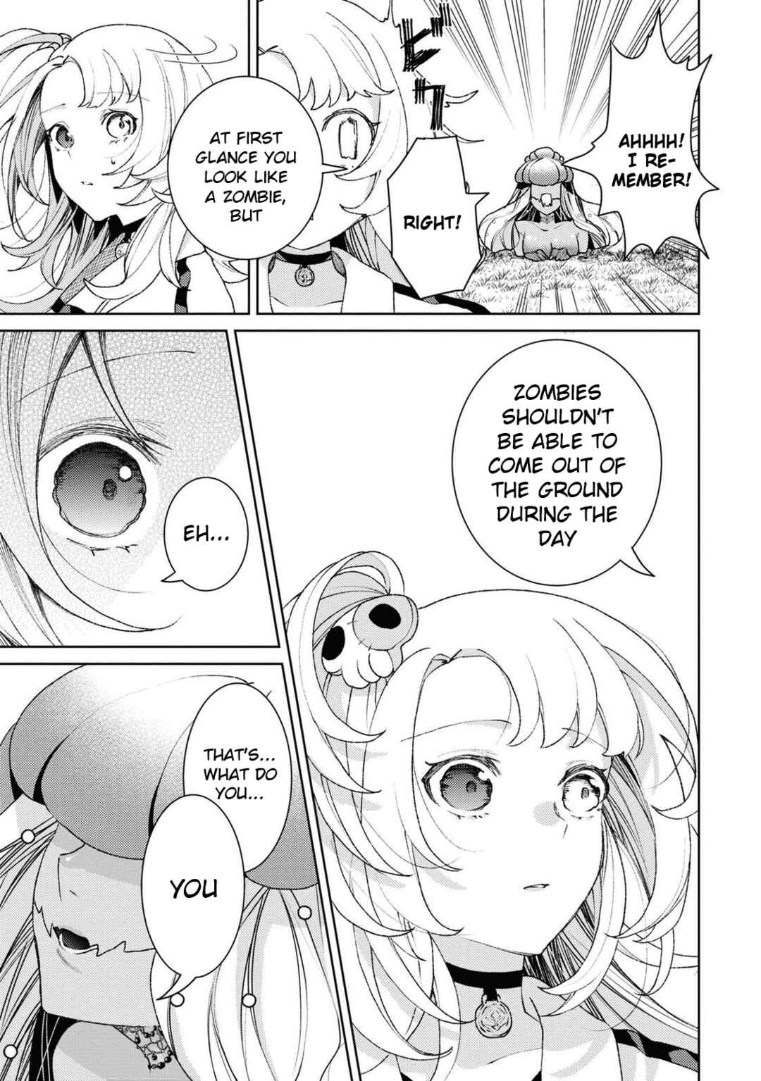 Page 32 Chapter 4 Shikabane Shoujo to Ai ga Omoi Sei-kishi no Toubatsu Gakuen Life