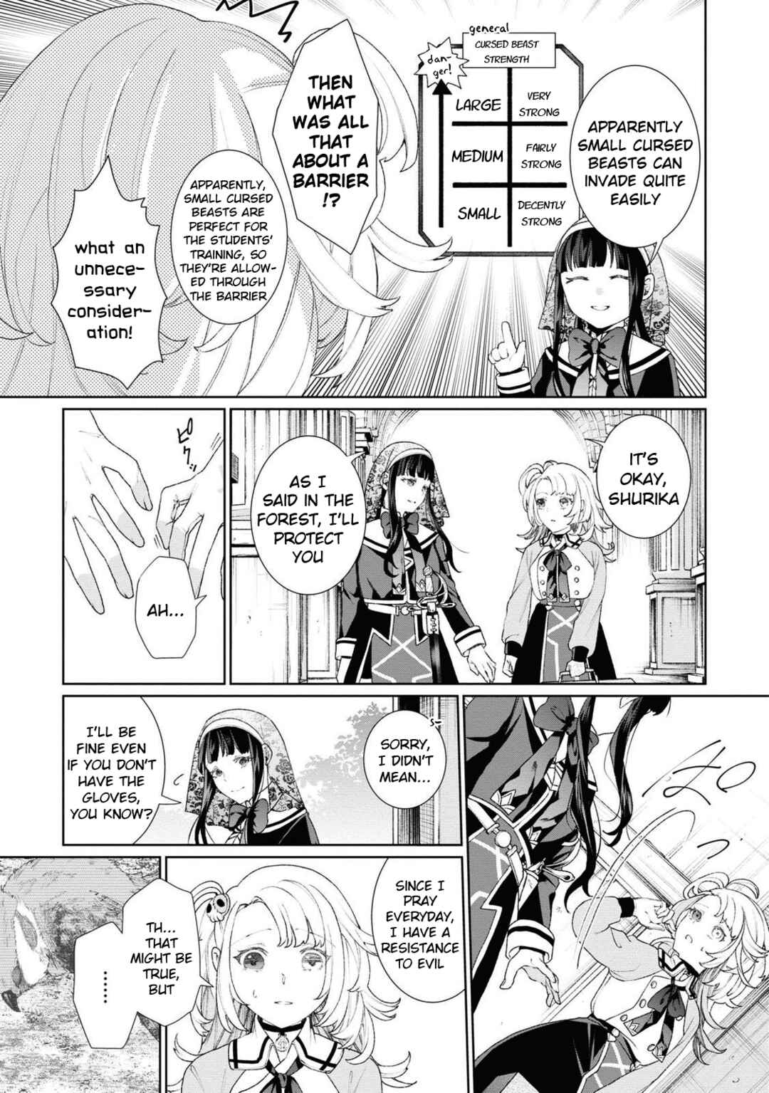 Page 9 Chapter 2 Shikabane Shoujo to Ai ga Omoi Sei-kishi no Toubatsu Gakuen Life