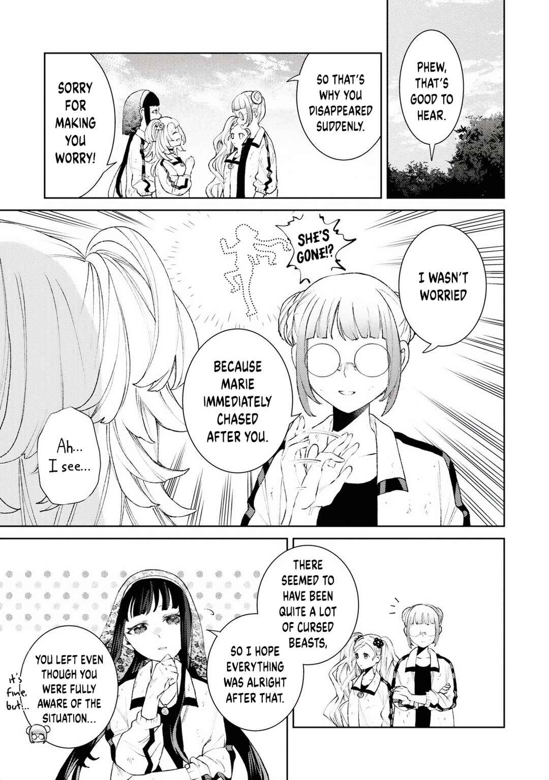 Page 9 Chapter 5 Shikabane Shoujo to Ai ga Omoi Sei-kishi no Toubatsu Gakuen Life