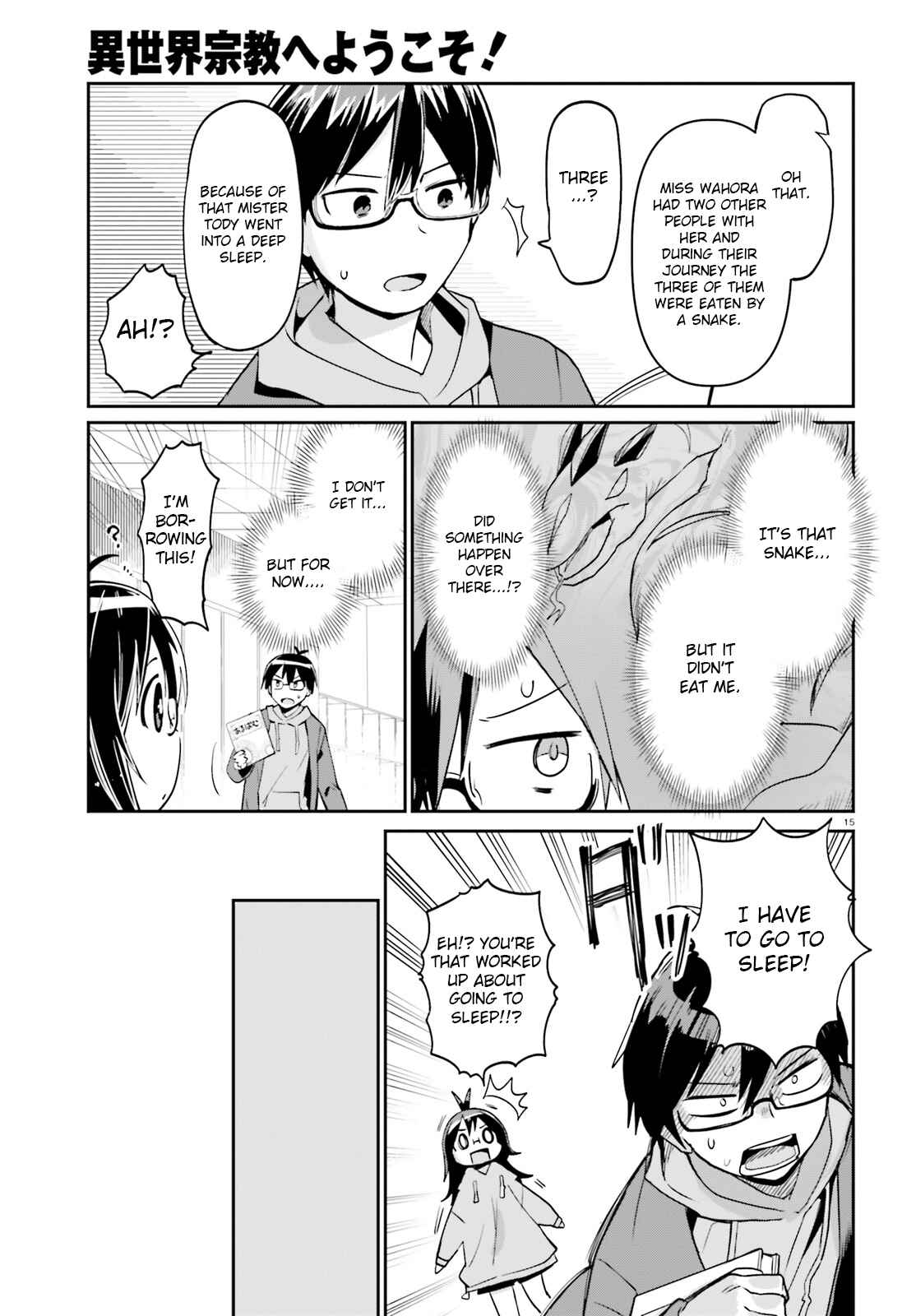 Page 15 Chapter 5 Isekai Shuukyou e Youkoso!