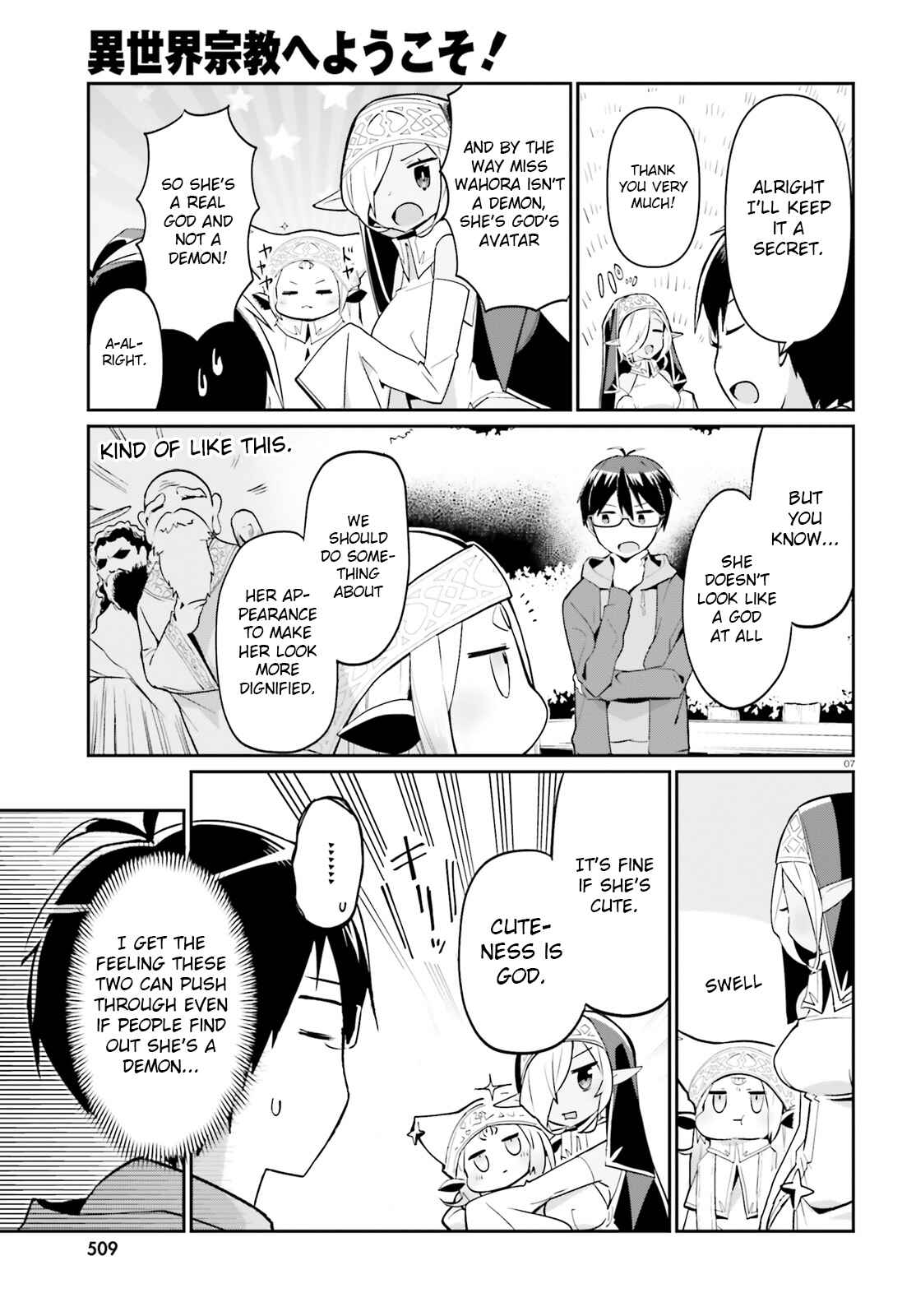 Page 7 Chapter 4 Isekai Shuukyou e Youkoso!