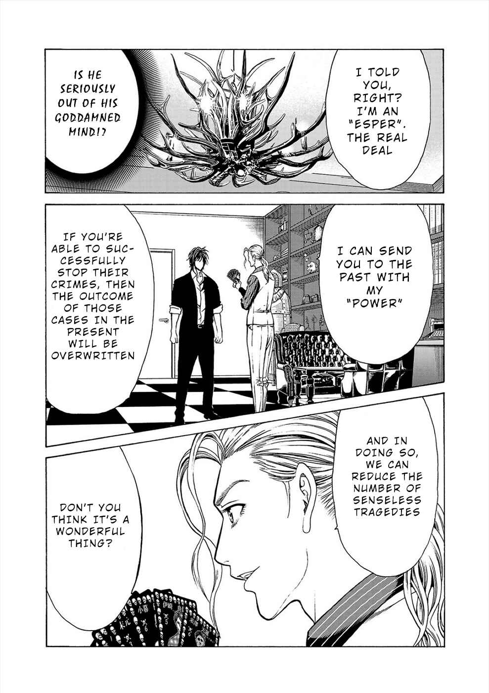 Page 34 Chapter 1a Psycho × Past - Ryouki Satsujin Sennyuu Sousa