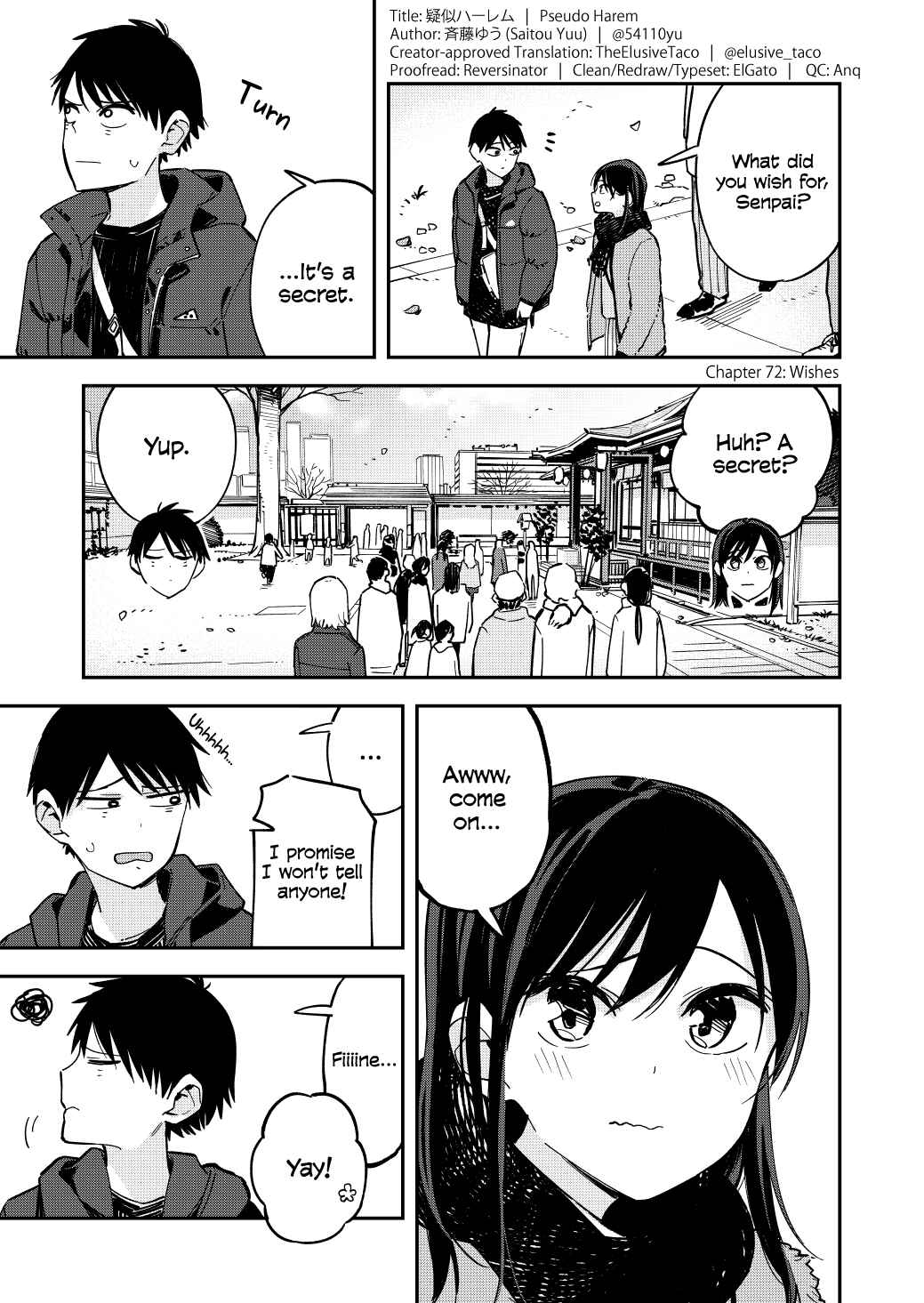 Page 1 Chapter 72 Pseudo Harem