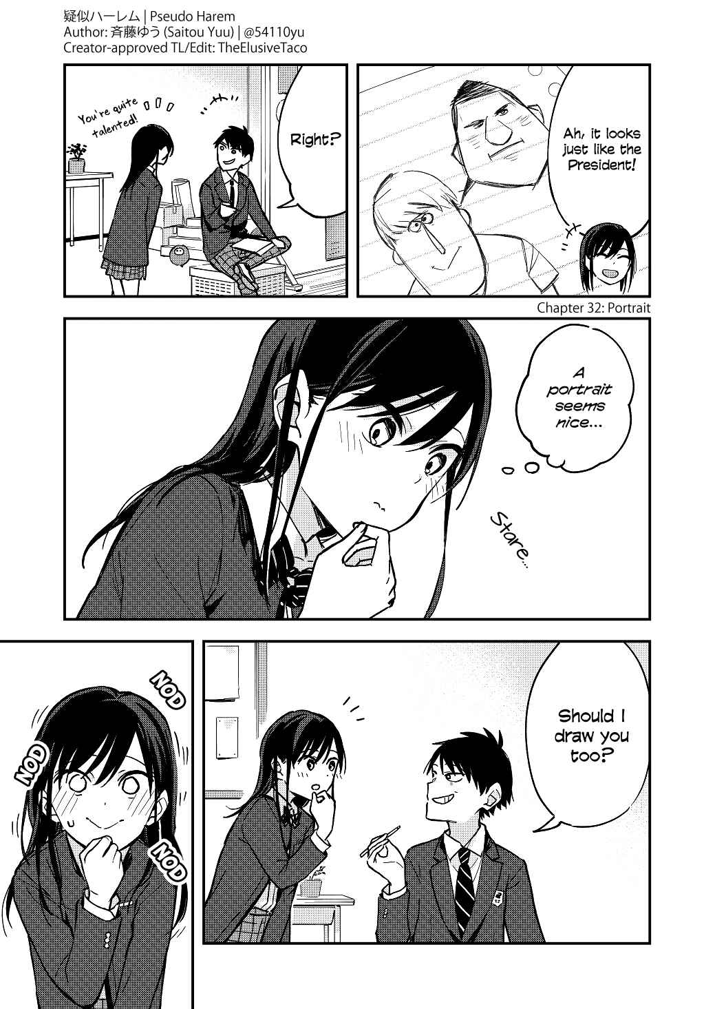 Page 1 Chapter 32 Pseudo Harem