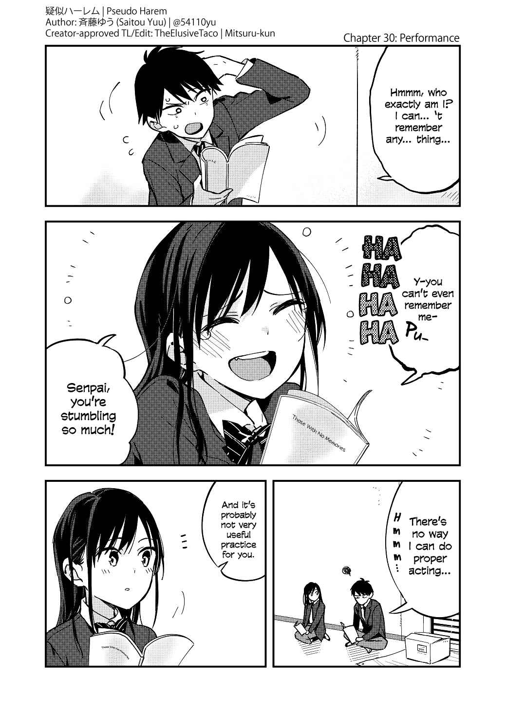 Page 1 Chapter 30 Pseudo Harem