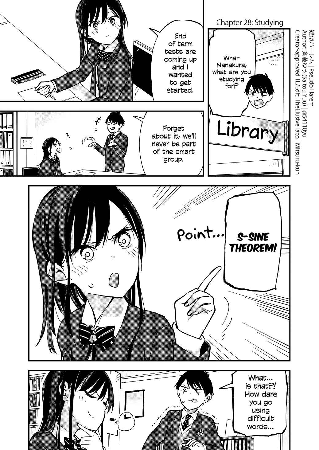 Page 1 Chapter 28 Pseudo Harem