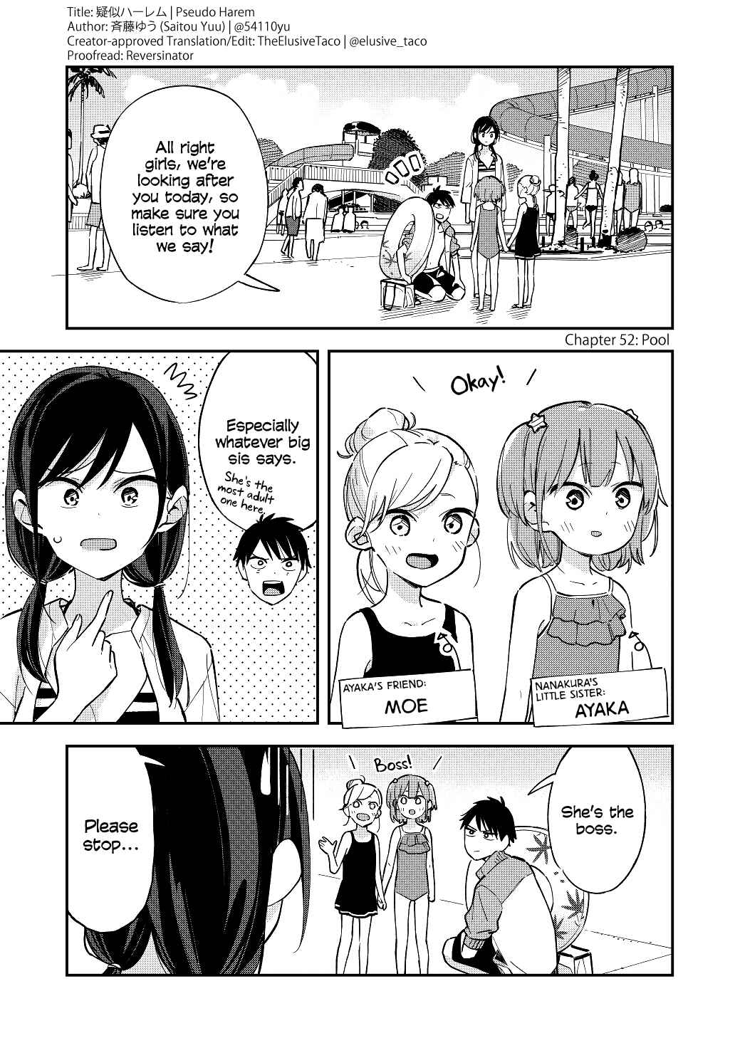 Page 1 Chapter 52 Pseudo Harem
