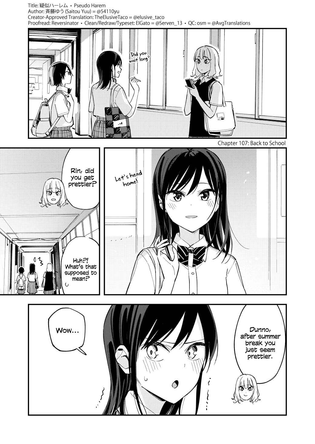 Page 1 Chapter 106 Pseudo Harem