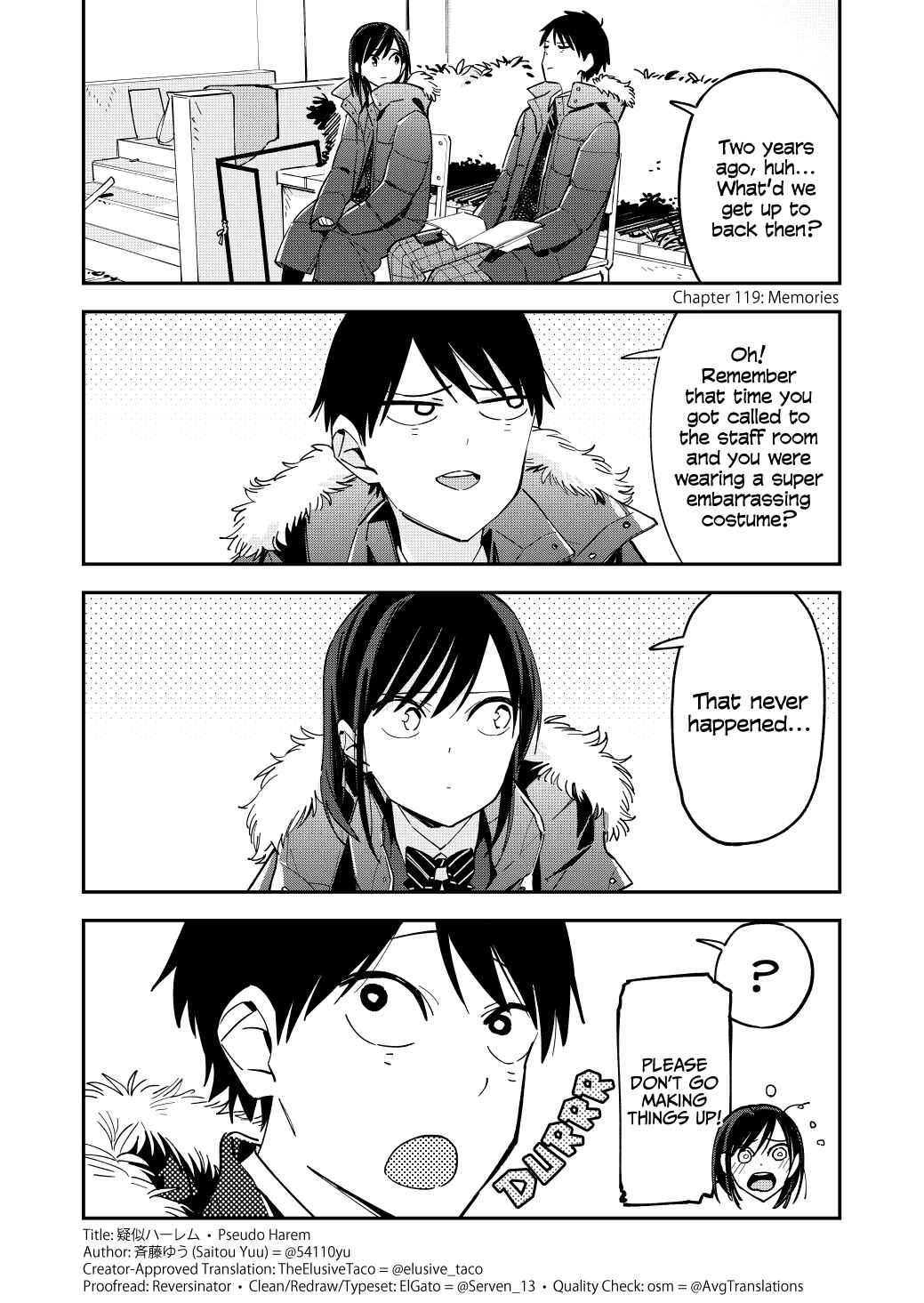 Page 1 Chapter 118 Pseudo Harem
