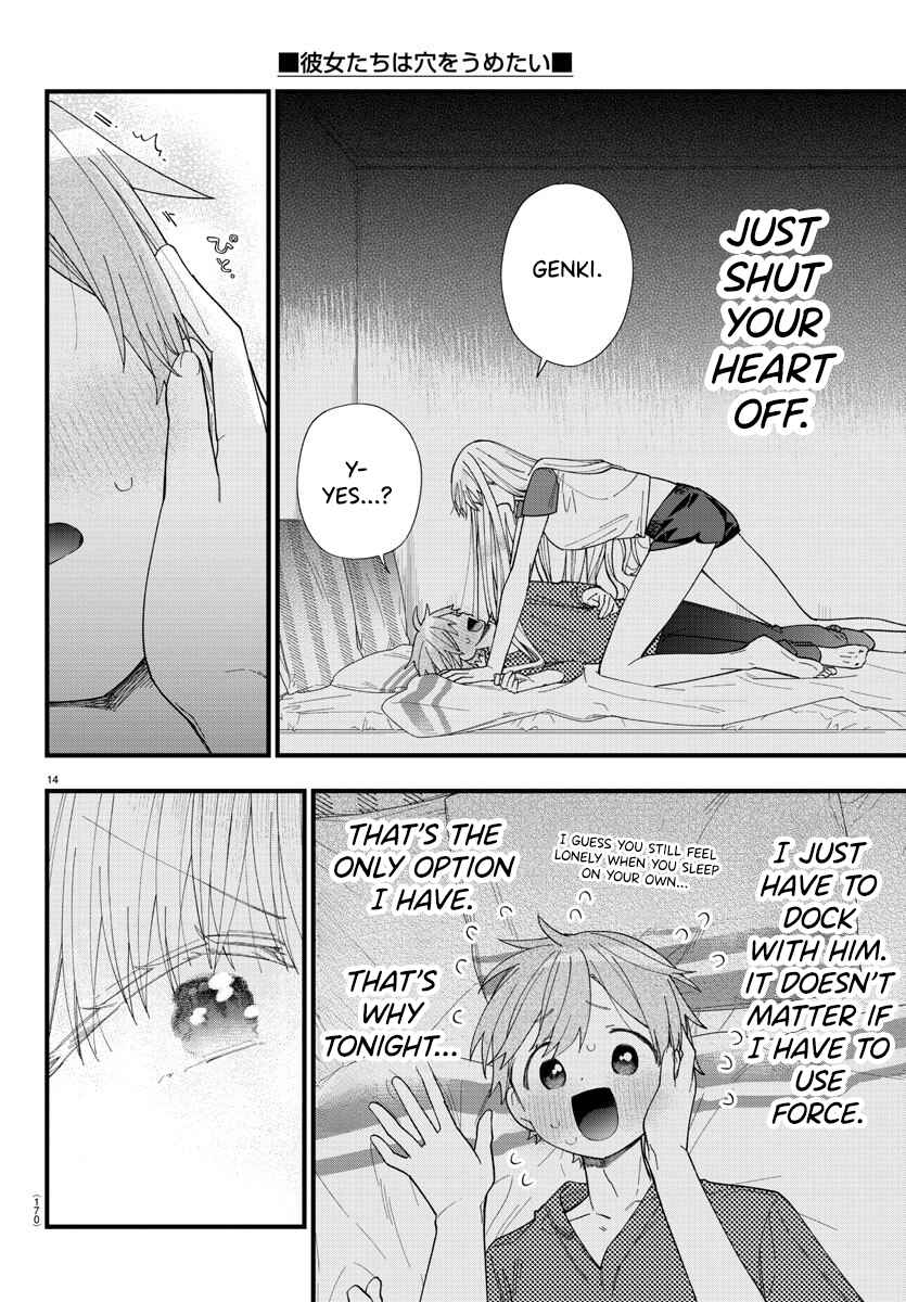 Page 16 Chapter 18 Kanojo-tachi wa Ana wo Umetai
