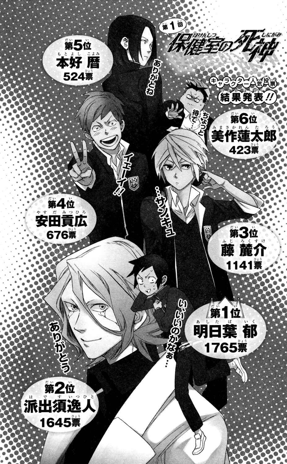 Page 20 Chapter 61 Hokenshitsu no Shinigami