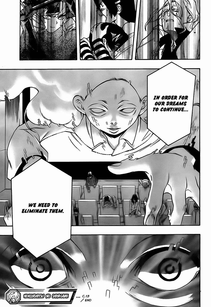 Page 18 Chapter 13 Hokenshitsu no Shinigami