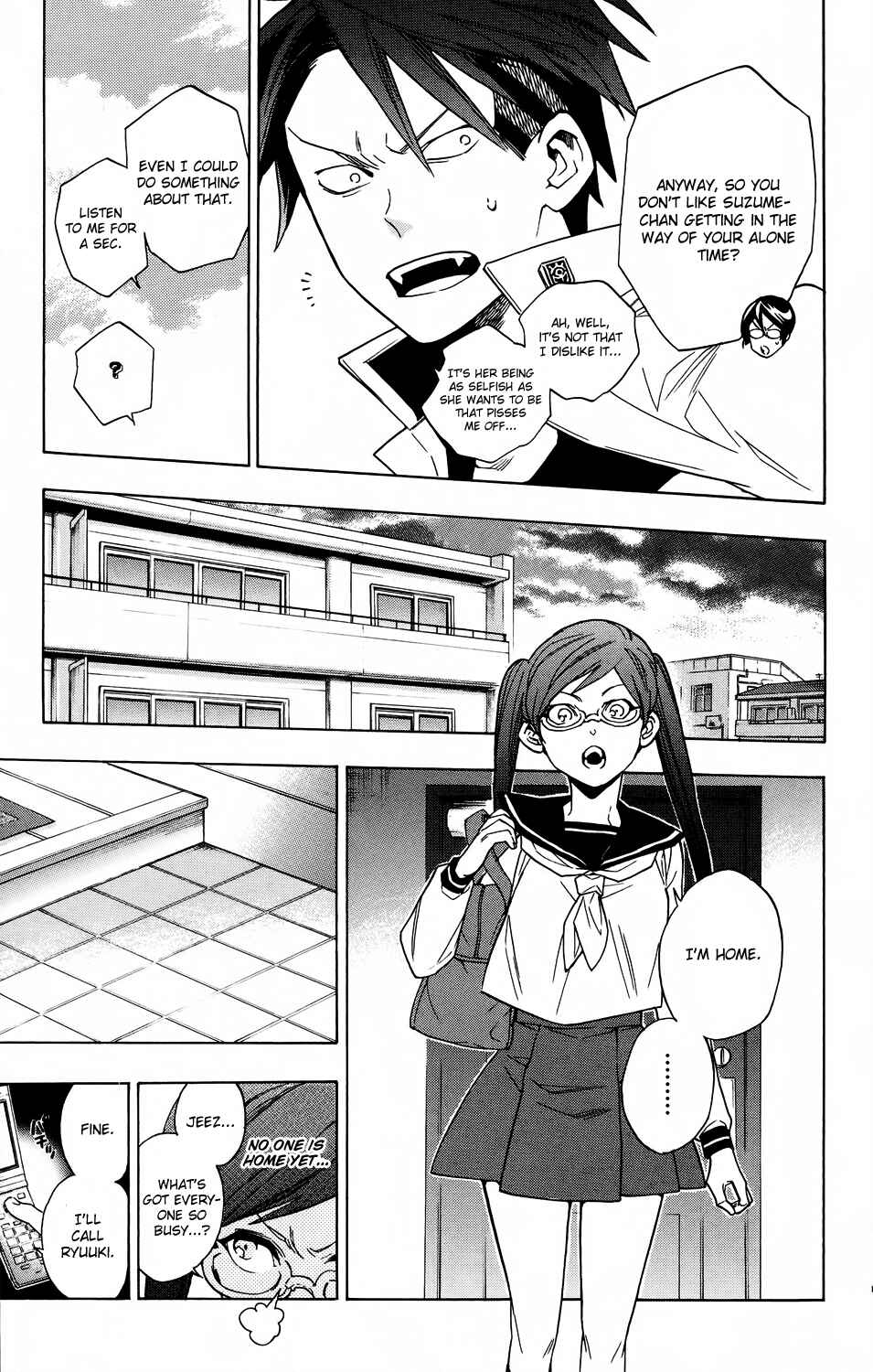 Page 9 Chapter 57 Hokenshitsu no Shinigami