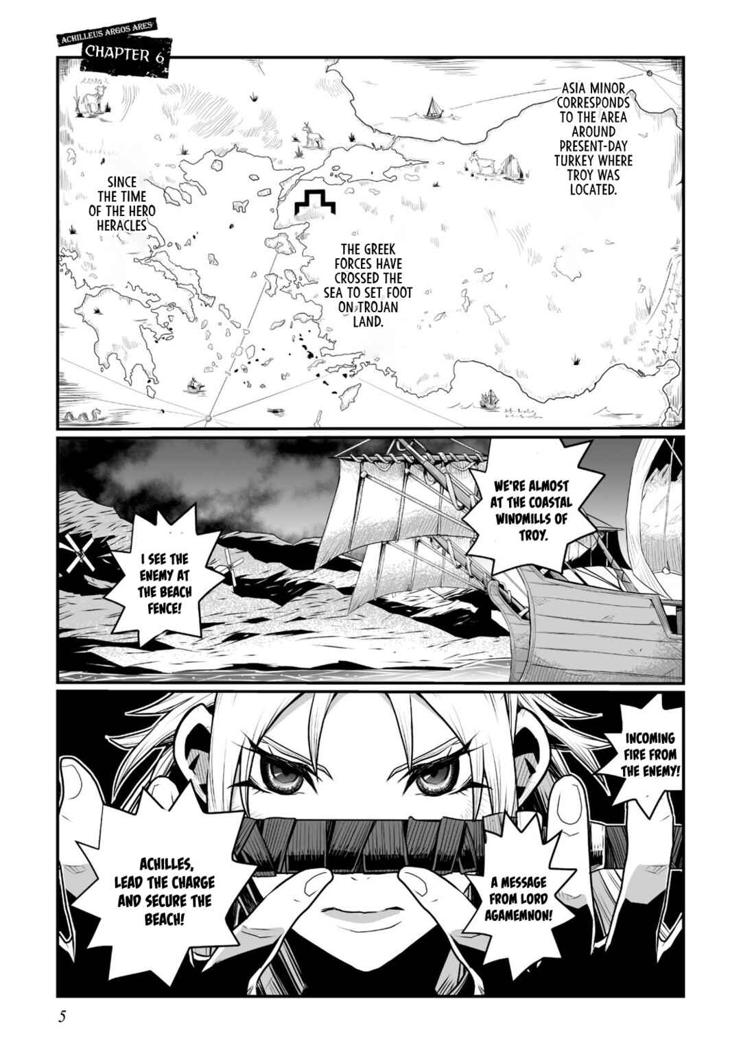Page 4 Chapter 6 Achilleus - Argos no Gunshin