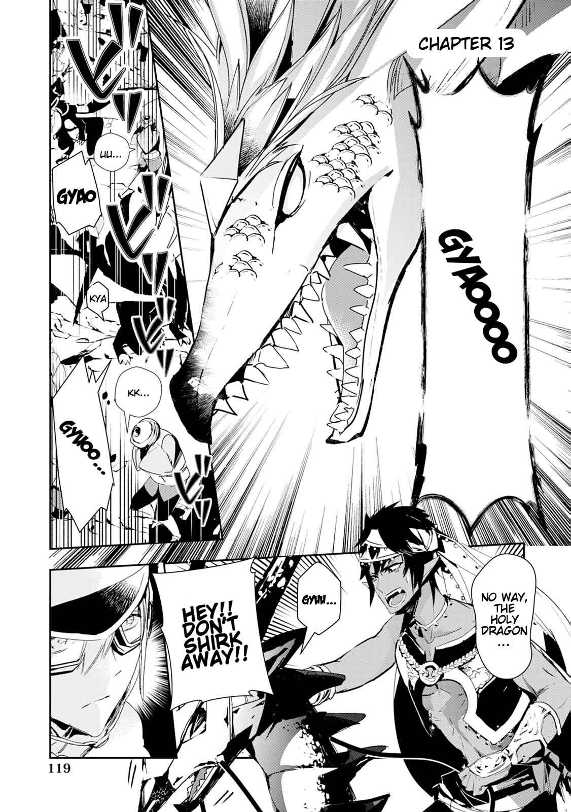 Page 1 Chapter 13 Akachan Ryuu no Osewagakari ni Ninmei Saremashita