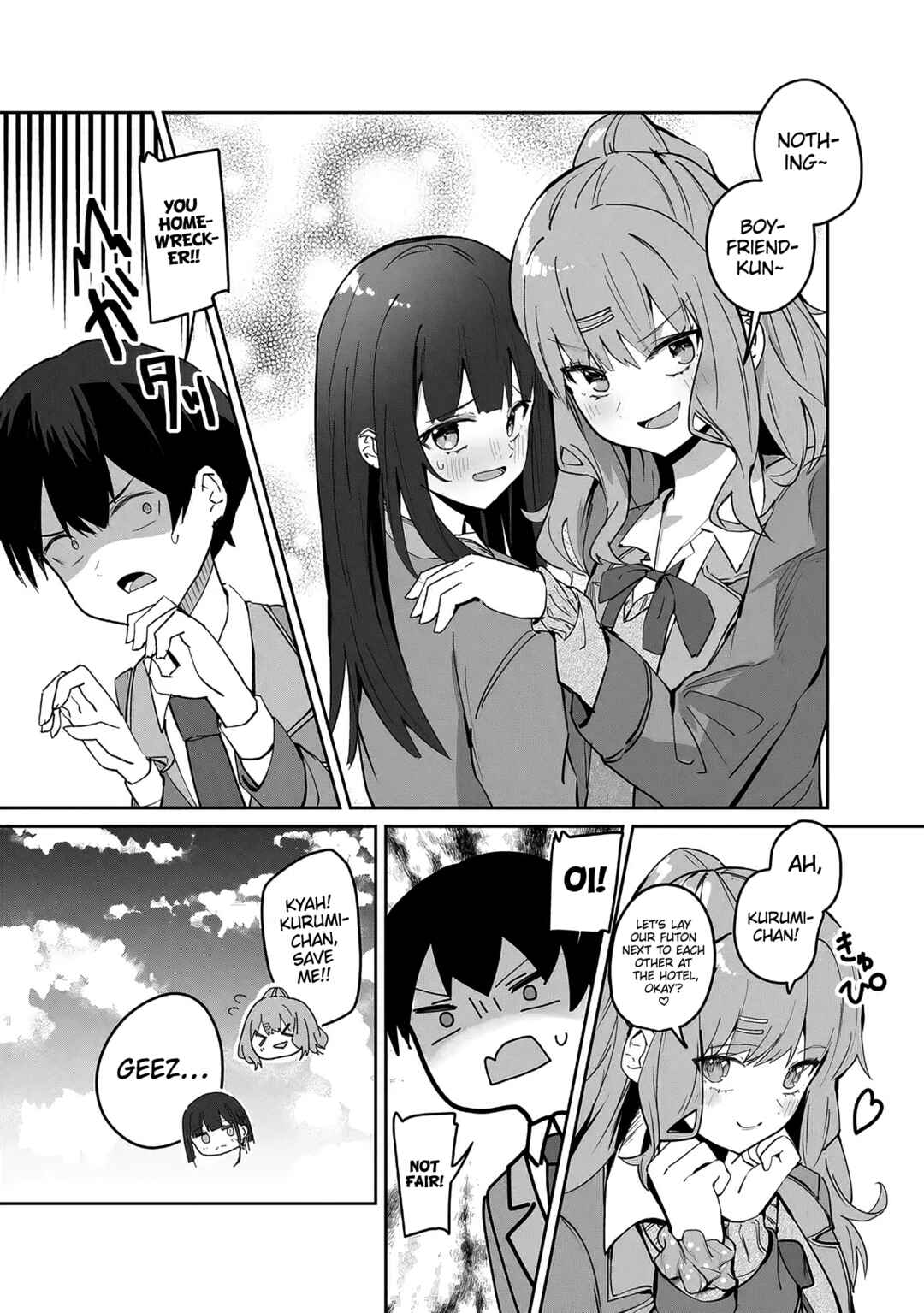 Page 15 Chapter 7.1 Tobioriru Chokuzen no Doukyuusei ni Sekkusu Shiyou! to Teianshite Mita.