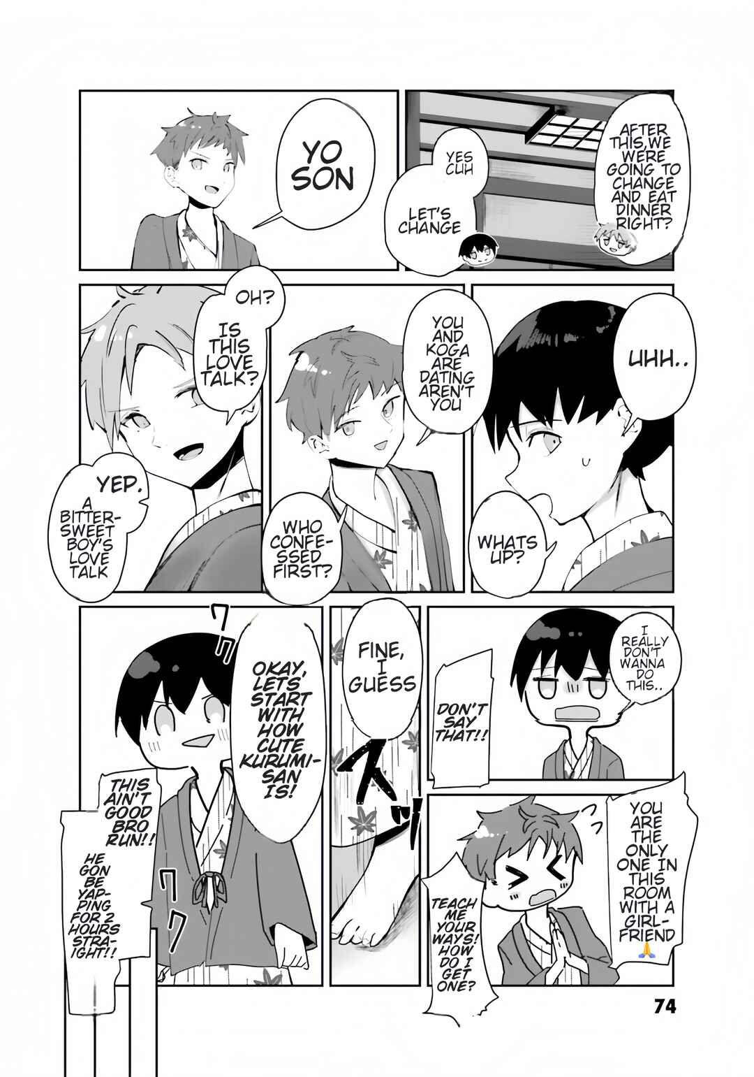 Page 1 Chapter 8.2 Tobioriru Chokuzen no Doukyuusei ni Sekkusu Shiyou! to Teianshite Mita.