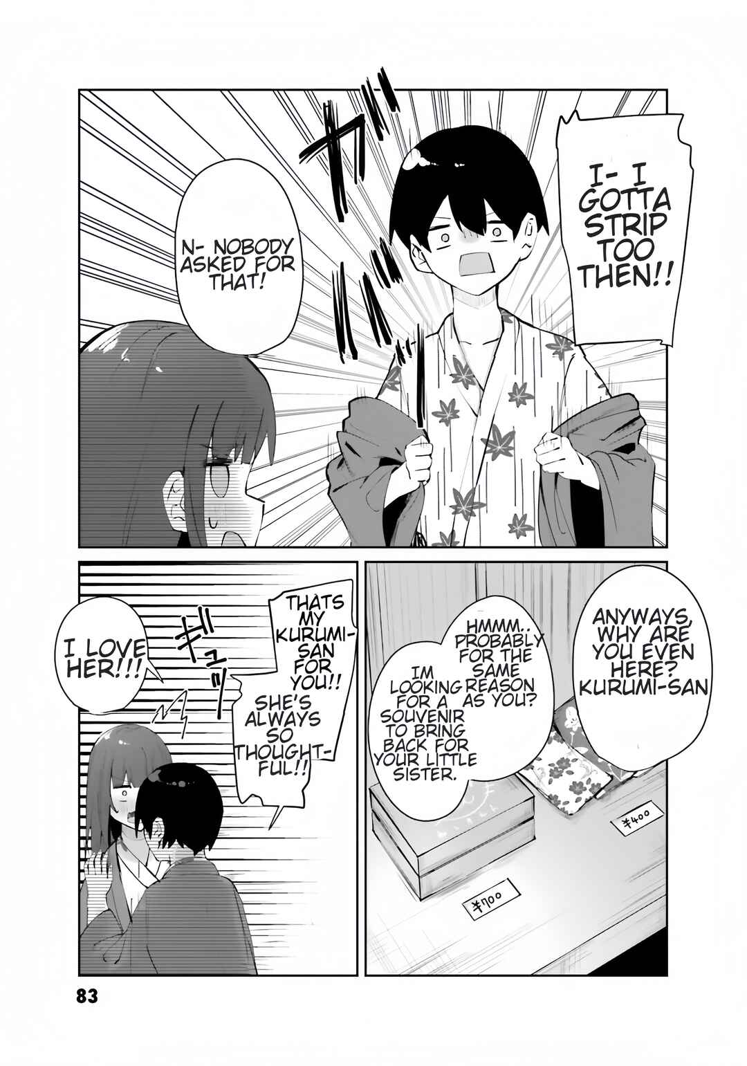 Page 8 Chapter 8.2 Tobioriru Chokuzen no Doukyuusei ni Sekkusu Shiyou! to Teianshite Mita.