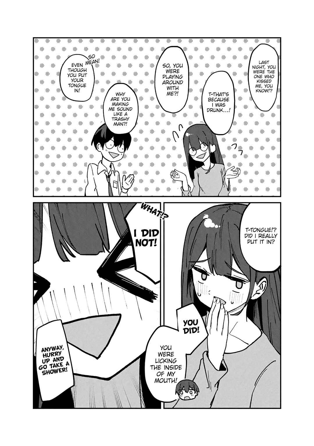 Page 9 Chapter 3.1 Tobioriru Chokuzen no Doukyuusei ni Sekkusu Shiyou! to Teianshite Mita.