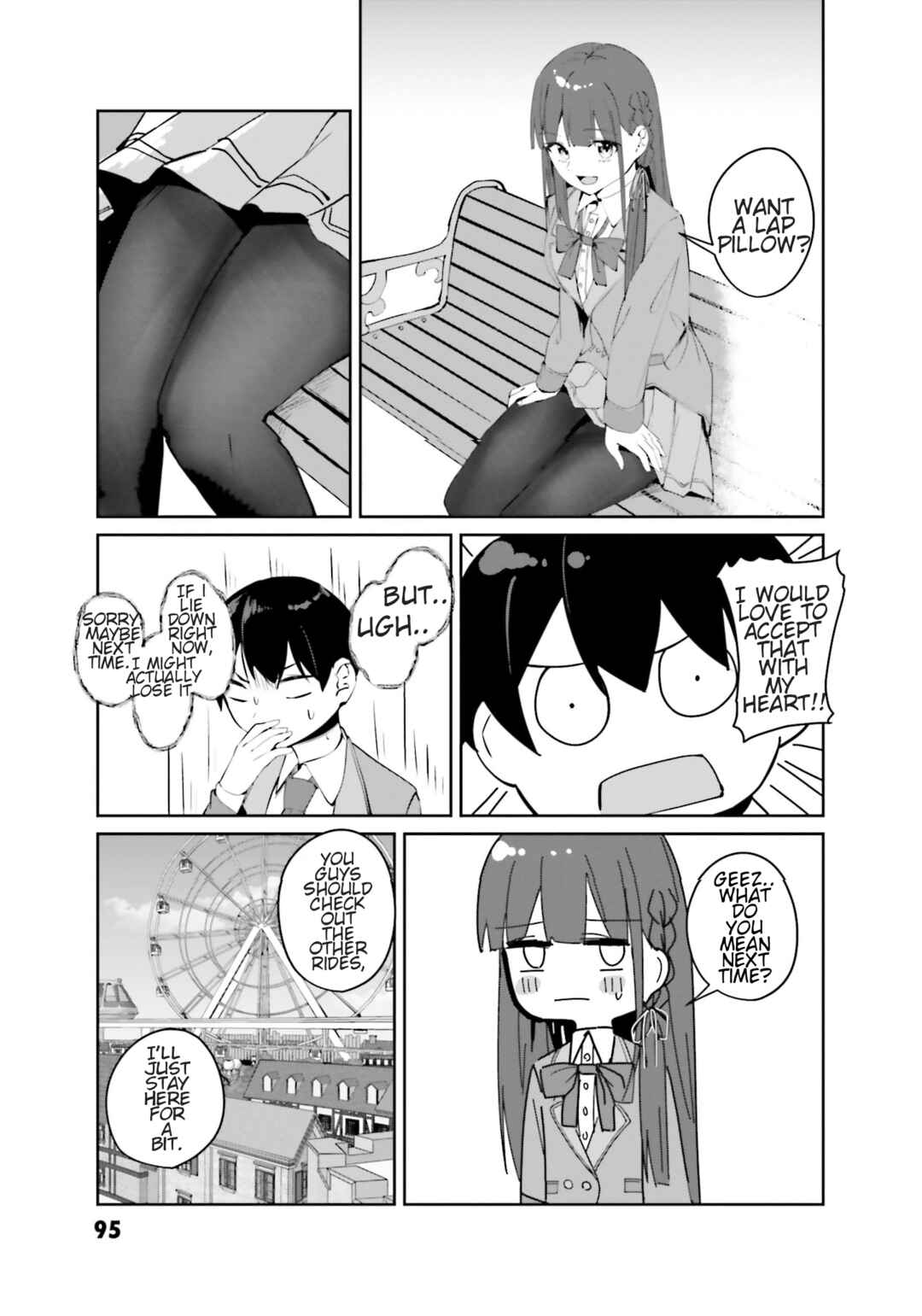 Page 8 Chapter 9.1 Tobioriru Chokuzen no Doukyuusei ni Sekkusu Shiyou! to Teianshite Mita.