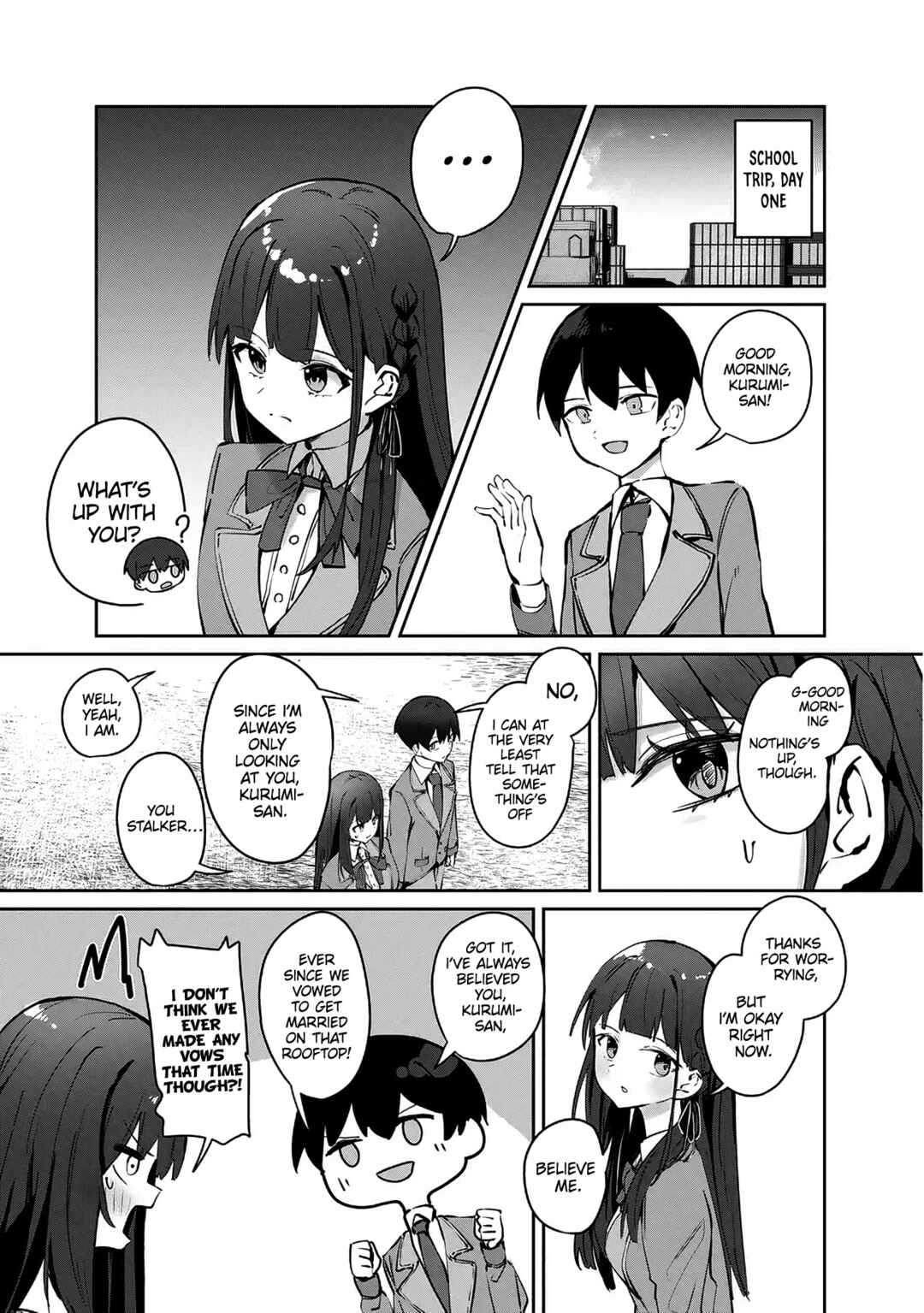 Page 2 Chapter 8.1 Tobioriru Chokuzen no Doukyuusei ni Sekkusu Shiyou! to Teianshite Mita.