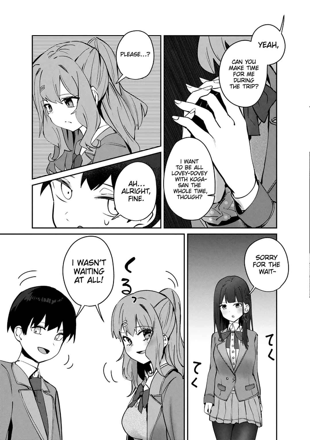 Page 4 Chapter 8.1 Tobioriru Chokuzen no Doukyuusei ni Sekkusu Shiyou! to Teianshite Mita.