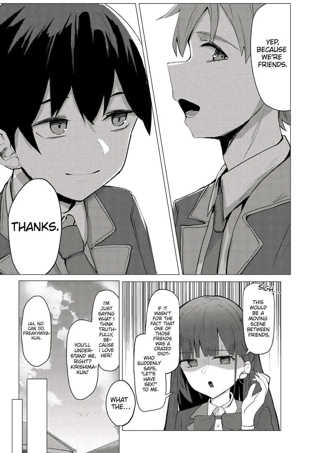 Page 18 Chapter 1 Tobioriru Chokuzen no Doukyuusei ni Sekkusu Shiyou! to Teianshite Mita.