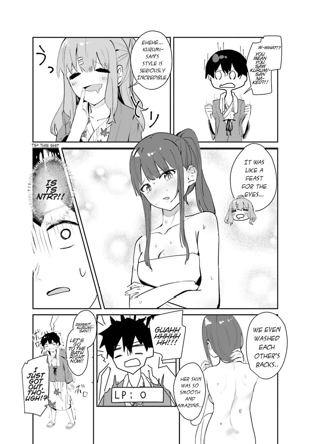 Page 8 Chapter 9.2 Tobioriru Chokuzen no Doukyuusei ni Sekkusu Shiyou! to Teianshite Mita.