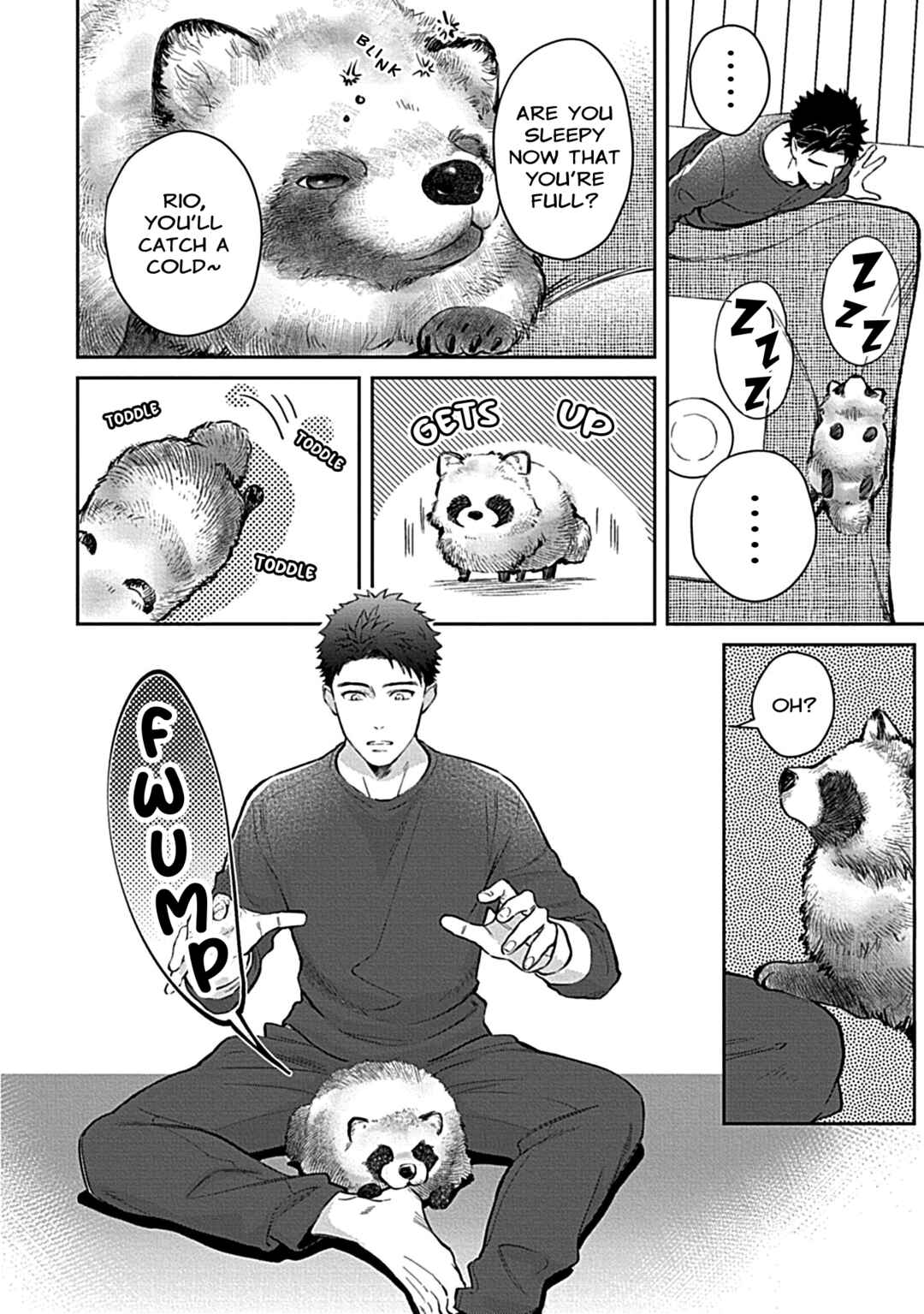 Page 13 Chapter 2 Sweet Home Mofumofu Tanuki Kyoudai to Kazoku ni Narimasu