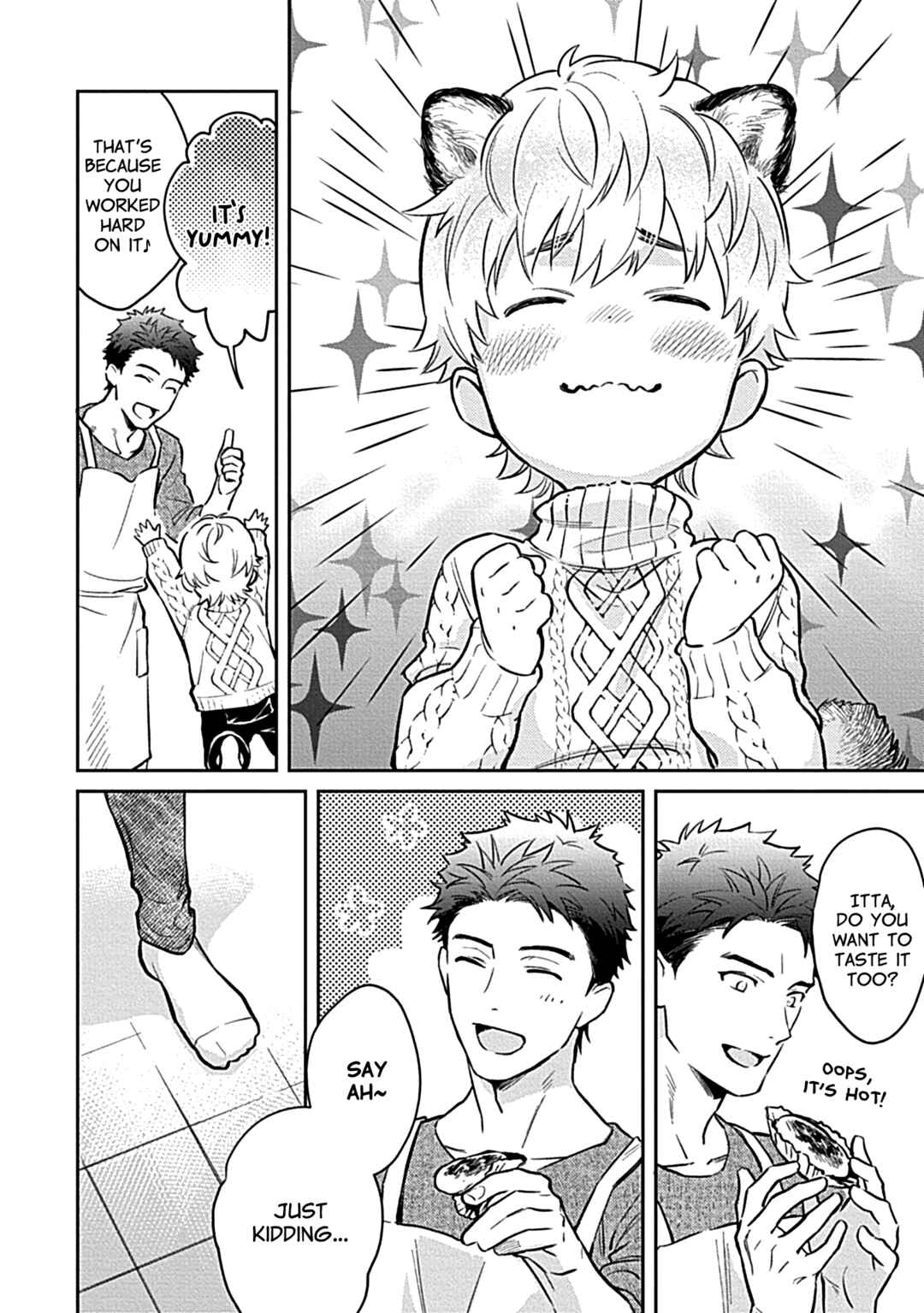 Page 32 Chapter 4 Sweet Home Mofumofu Tanuki Kyoudai to Kazoku ni Narimasu