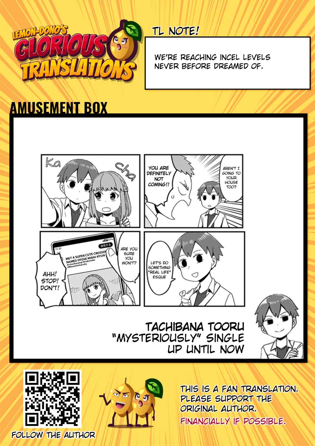 Page 9 Chapter 3 Konna ni Kawaii Otose-kun ga Onna no Ko no Hazu ga nai