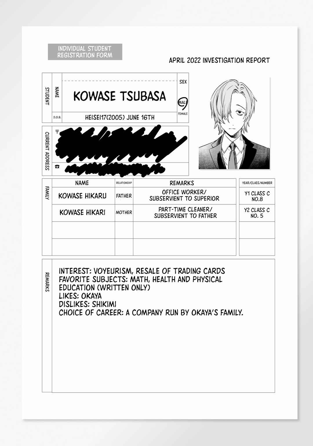 Page 1 Chapter 5.5 Maria no Danzai