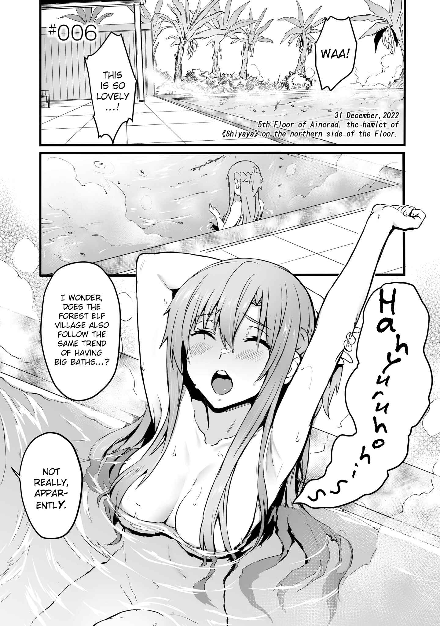 Page 1 Chapter 6 Sword Art Online: Progressive—Kuraki Yuuyami no Scherzo