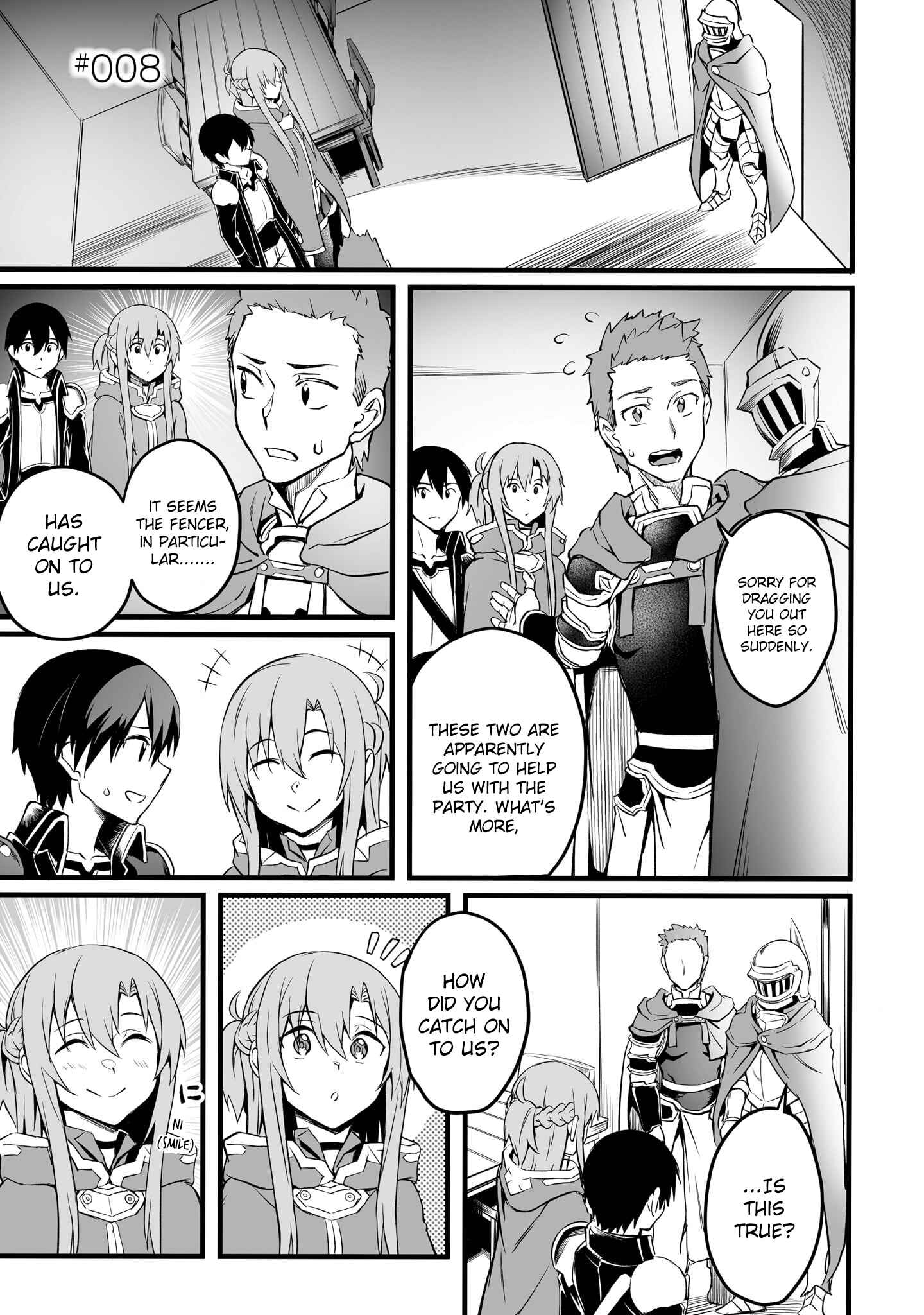 Page 1 Chapter 8 Sword Art Online: Progressive—Kuraki Yuuyami no Scherzo