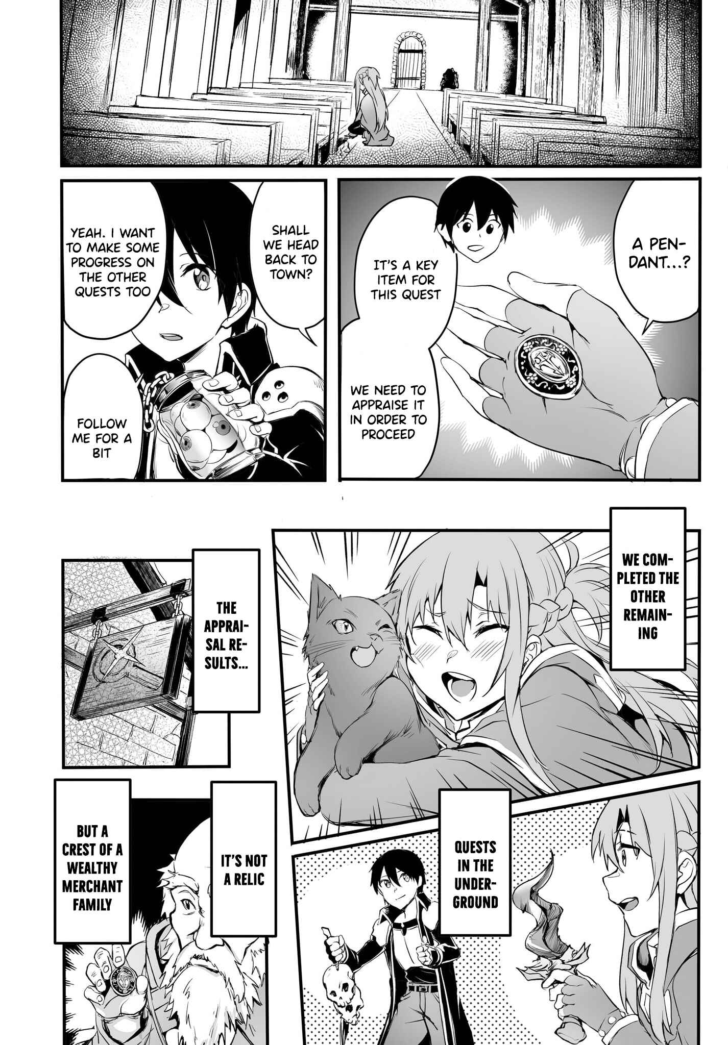 Page 11 Chapter 3 Sword Art Online: Progressive—Kuraki Yuuyami no Scherzo