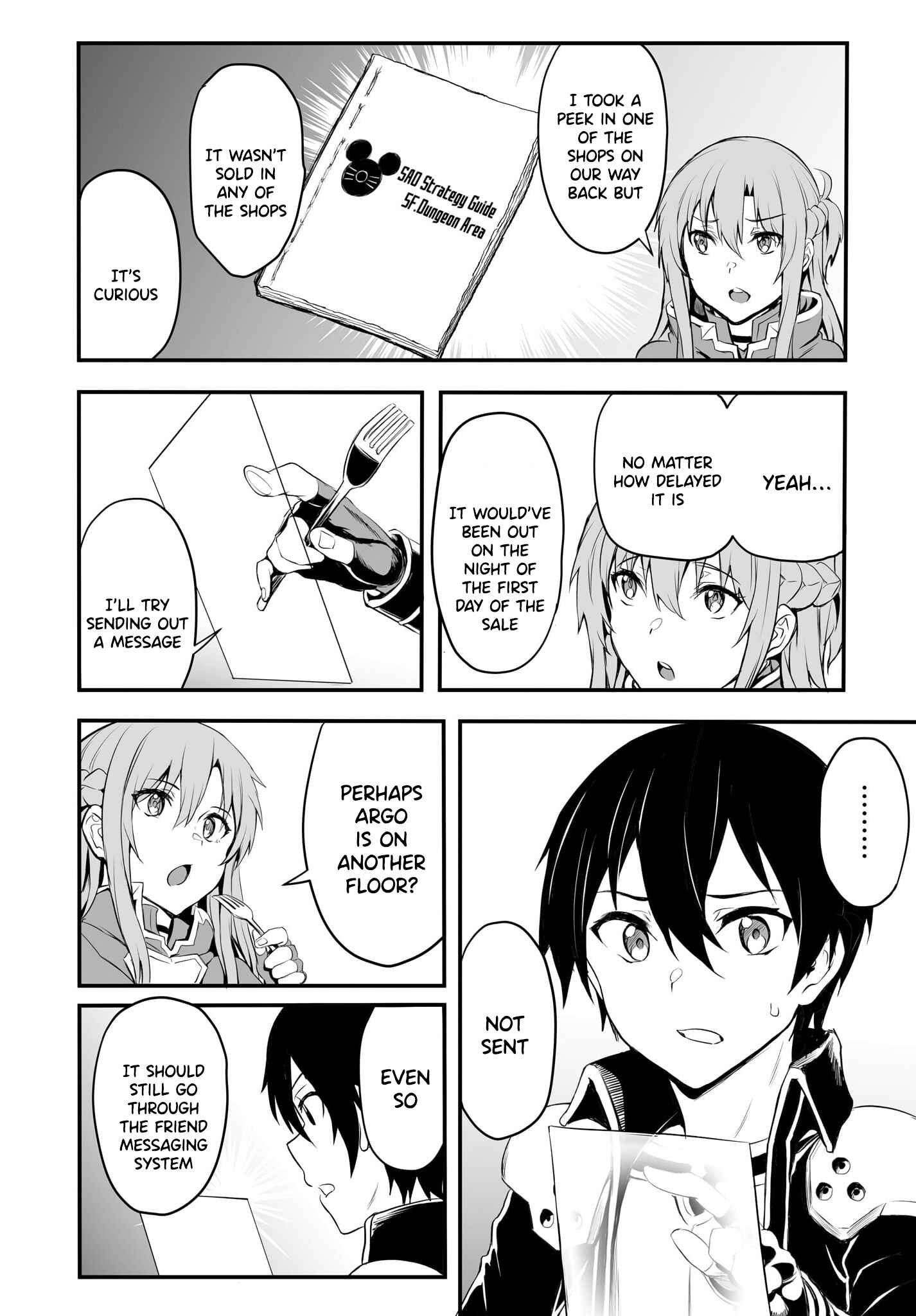 Page 15 Chapter 3 Sword Art Online: Progressive—Kuraki Yuuyami no Scherzo