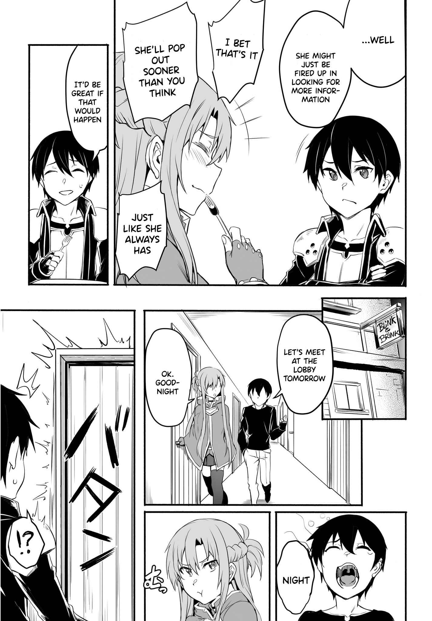 Page 18 Chapter 3 Sword Art Online: Progressive—Kuraki Yuuyami no Scherzo