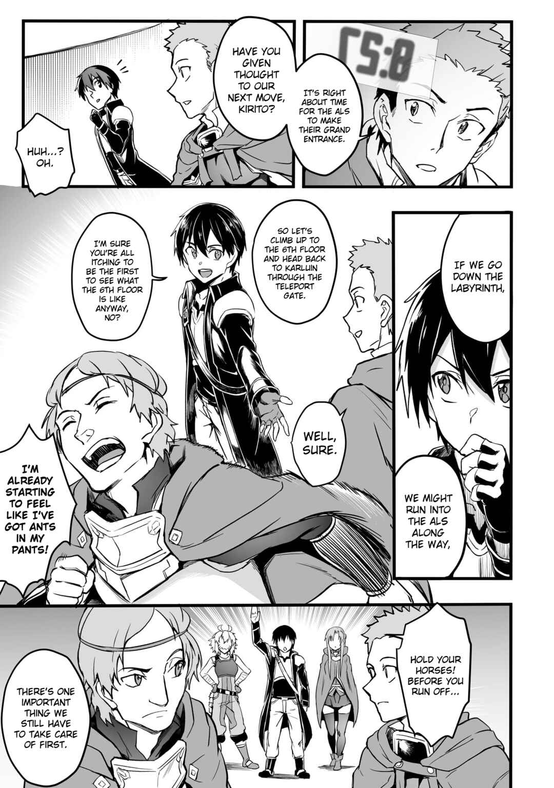 Page 9 Chapter 17 Sword Art Online: Progressive—Kuraki Yuuyami no Scherzo