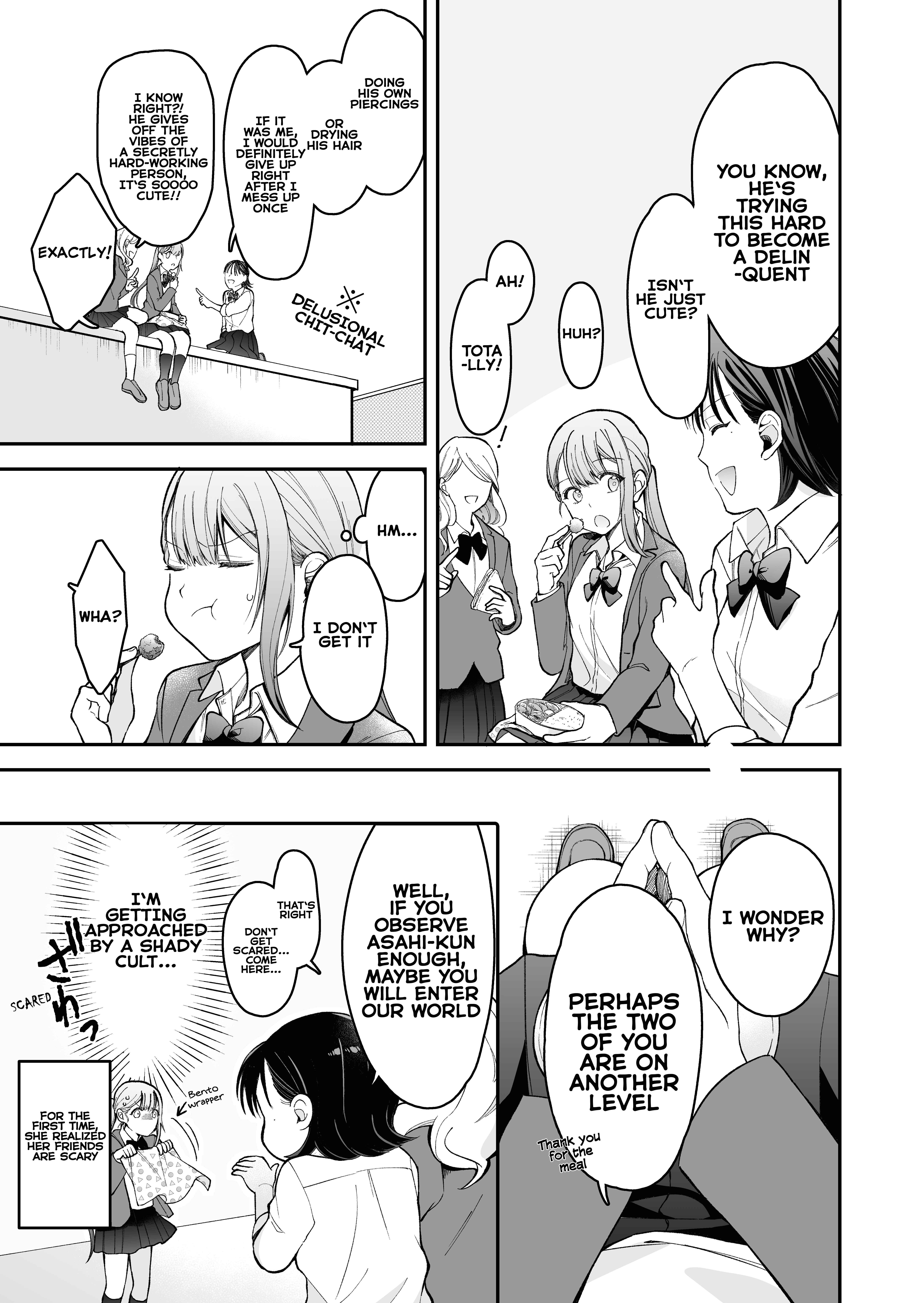 Page 11 Chapter Unknown_414f Asahi-kun is Bad At Being a Delinquent