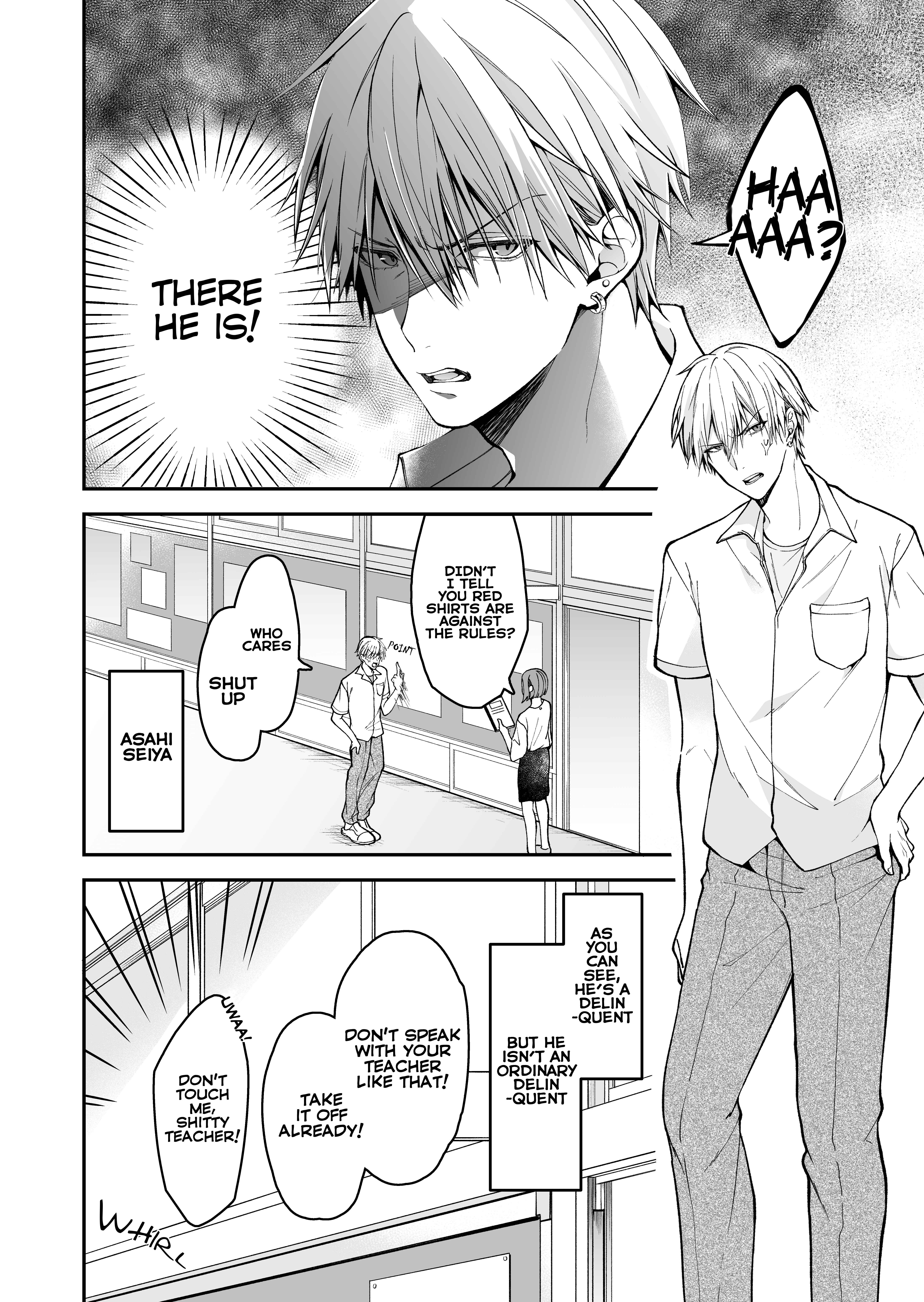 Page 2 Chapter Unknown_414f Asahi-kun is Bad At Being a Delinquent