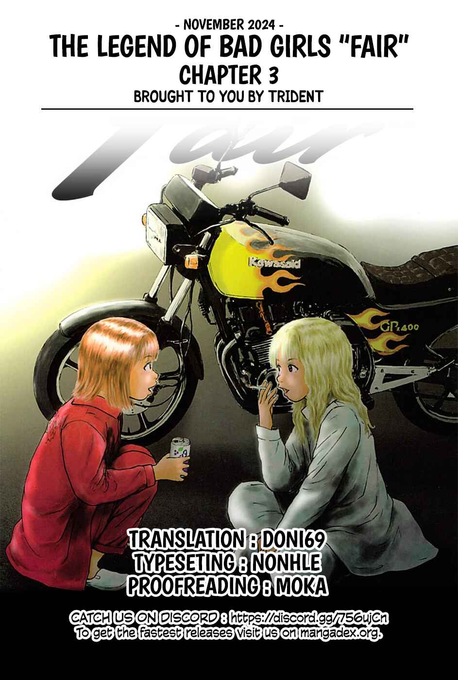 Page 13 Chapter 3 Shoujo Bousou Densetsu Fair