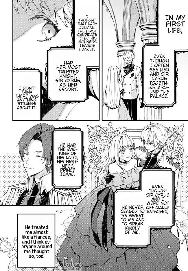Page 2 Chapter 4.1 Watashi wo Koroshita Wankokei Kishi-sama ga, Yandere ni Job Change shite Kyou mo Inochi wo Nerattekuru